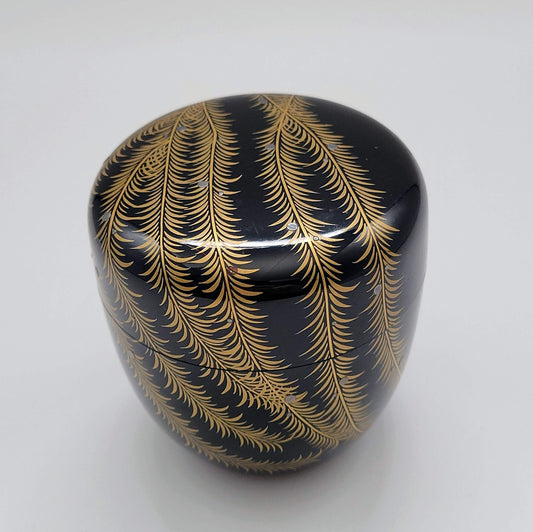 Japanse theebus Yanagi 花鳥画 wilgenmotief maki-e Shunpō